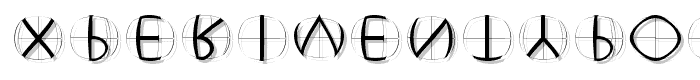 XperimentypoFourB Round font